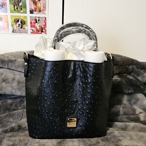 Dooney& Bourke Ostrich Barlow